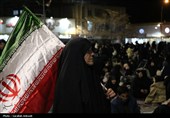 اجتماع حماسی مردم کرمان در هفتمین شب شهادت امام خامنه‌ای
