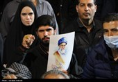 اجتماع حماسی مردم کرمان در هفتمین شب شهادت امام خامنه‌ای