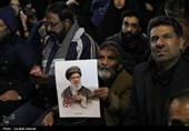 اجتماع حماسی مردم کرمان در هفتمین شب شهادت امام خامنه‌ای