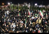 اجتماع حماسی مردم کرمان در هفتمین شب شهادت امام خامنه‌ای