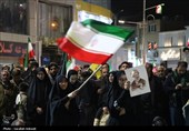 اجتماع حماسی مردم کرمان در هفتمین شب شهادت امام خامنه‌ای