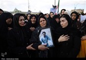 تشییع پیکر شهدای حملات آمریکایی صهیونی در همدان
