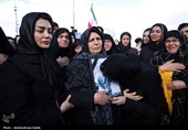 تشییع پیکر شهدای حملات آمریکایی صهیونی در همدان
