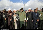 تشییع پیکر شهدای حملات آمریکایی صهیونی در همدان