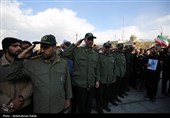 تشییع پیکر شهدای حملات آمریکایی صهیونی در همدان