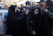 تشییع پیکر شهدای حملات آمریکایی صهیونی در همدان