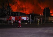 تخریب 2 مدرسه و 100 واحد مسکونی و صنوف بر اثر حمله به انبار نفت