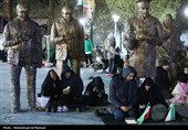 مراسم احیای شب نوزدهم ماه رمضان در حرم مطهر حضرت معصومه(س)