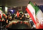 شادی مردم شیراز پس از اعلام رهبری آیت الله سیدمجتبی خامنه‌ای