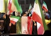 شادی مردم شیراز پس از اعلام رهبری آیت الله سیدمجتبی خامنه‌ای
