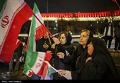 شادی مردم شیراز پس از اعلام رهبری آیت الله سیدمجتبی خامنه‌ای