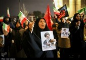 شادی مردم شیراز پس از اعلام رهبری آیت الله سیدمجتبی خامنه‌ای