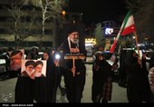 شادی مردم همدان پس از اعلام رهبری آیت الله سیدمجتبی خامنه‌ای