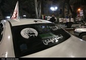 شادی مردم همدان پس از اعلام رهبری آیت الله سیدمجتبی خامنه‌ای