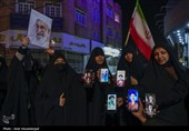 شادی مردم قم  پس از اعلام رهبری آیت الله سیدمجتبی خامنه‌ای