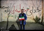 شادی مردم قم  پس از اعلام رهبری آیت الله سیدمجتبی خامنه‌ای