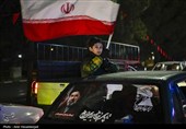 شادی مردم قم  پس از اعلام رهبری آیت الله سیدمجتبی خامنه‌ای