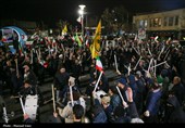 دسته‌های عزاداری شاه‌حسین‌گویان در تبریز