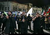 دسته‌های عزاداری شاه‌حسین‌گویان در تبریز