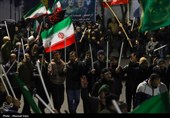 دسته‌های عزاداری شاه‌حسین‌گویان در تبریز
