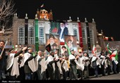 دسته‌های عزاداری شاه‌حسین‌گویان در تبریز