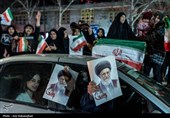 شادی مردم خرم آباد  پس از اعلام رهبری آیت الله سیدمجتبی خامنه‌ای