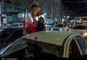 شادی مردم خرم آباد  پس از اعلام رهبری آیت الله سیدمجتبی خامنه‌ای
