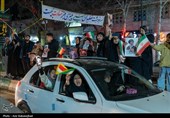 شادی مردم خرم آباد  پس از اعلام رهبری آیت الله سیدمجتبی خامنه‌ای