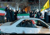 شادی مردم خرم آباد  پس از اعلام رهبری آیت الله سیدمجتبی خامنه‌ای