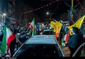 شادی مردم خرم آباد  پس از اعلام رهبری آیت الله سیدمجتبی خامنه‌ای