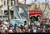 تشییع پیکر شهدای حملات آمریکایی صهیونی در تبریز