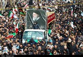 تشییع پیکر شهدای حملات آمریکایی صهیونی در تبریز