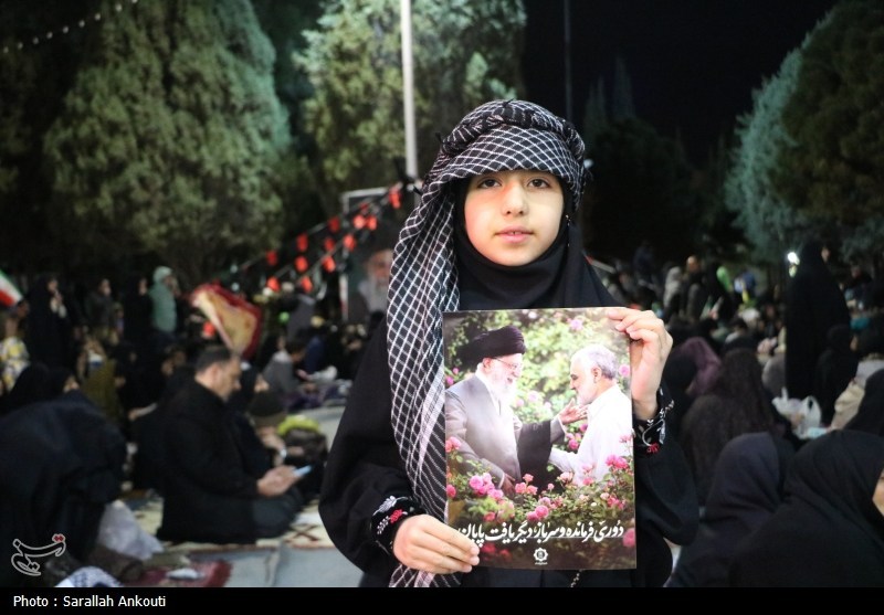 رجزخوانی شیر بچه‌های کرمانی برای دشمن آمریکایی صهیونی