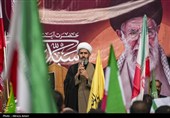 اجتماع مردمی بیعت با آیت‌الله سید مجتبی خامنه‌ای سومین رهبر معظم انقلاب اسلامی - لامرد