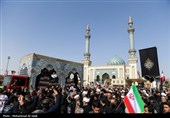 تشییع پیکر شهدای حملات آمریکایی صهیونی در قم
