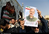 تشییع پیکر شهدای حملات آمریکایی صهیونی در قم