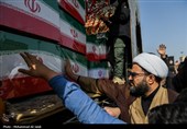 تشییع پیکر شهدای حملات آمریکایی صهیونی در قم