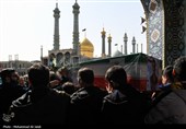 تشییع پیکر شهدای حملات آمریکایی صهیونی در قم
