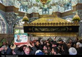 تشییع پیکر شهدای حملات آمریکایی صهیونی در قم