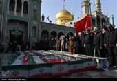 تشییع پیکر شهدای حملات آمریکایی صهیونی در قم