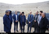 معاون وزیر راه وشهرسازی از پروژه‌های زیر ساختی بازدید کرد+تصاویر