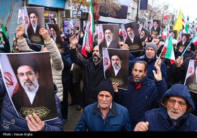 اجتماع مردمی بیعت با آیت‌الله سید مجتبی خامنه‌ای سومین رهبر معظم انقلاب اسلامی - زنجان