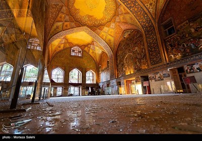 آسیب به باغ موزه چهلستون در تجاوز آمریکا و رژیم صهیونیستی