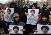 اجتماع مردمی بیعت با آیت‌الله سید مجتبی خامنه‌ای سومین رهبر معظم انقلاب اسلامی در اردبیل
