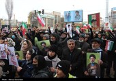 اجتماع مردمی بیعت با آیت‌الله سید مجتبی خامنه‌ای سومین رهبر معظم انقلاب اسلامی در اردبیل
