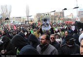 اجتماع مردمی بیعت با آیت‌الله سید مجتبی خامنه‌ای سومین رهبر معظم انقلاب اسلامی در اردبیل