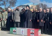 پیکر شهید مدافع وطن در اردبیل تشییع شد