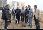 آیین کاشت 85 نهال در شریف‌آباد به یاد رهبر شهید انقلاب