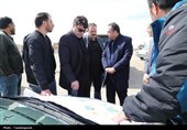 سفر عمرانی معاون وزیر راه به قزوین در قاب تصویر