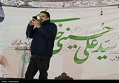 بیعت مردم قروه زیر برف با رهبر انقلاب